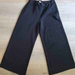 Womens SPANX Black Wide-Leg Pants size Small NWOT